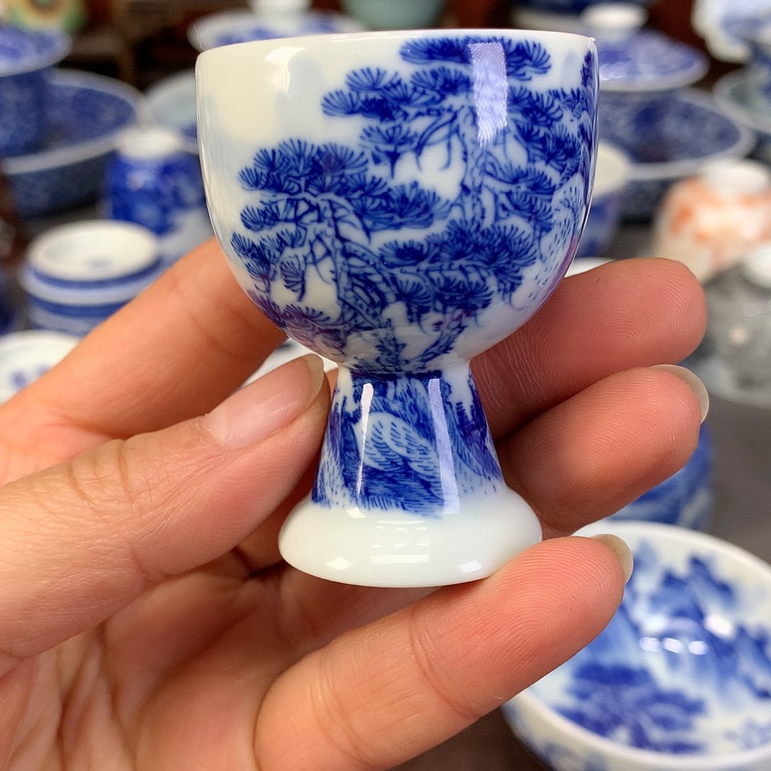 【闪购商品】瓷片景德镇陶瓷主人杯