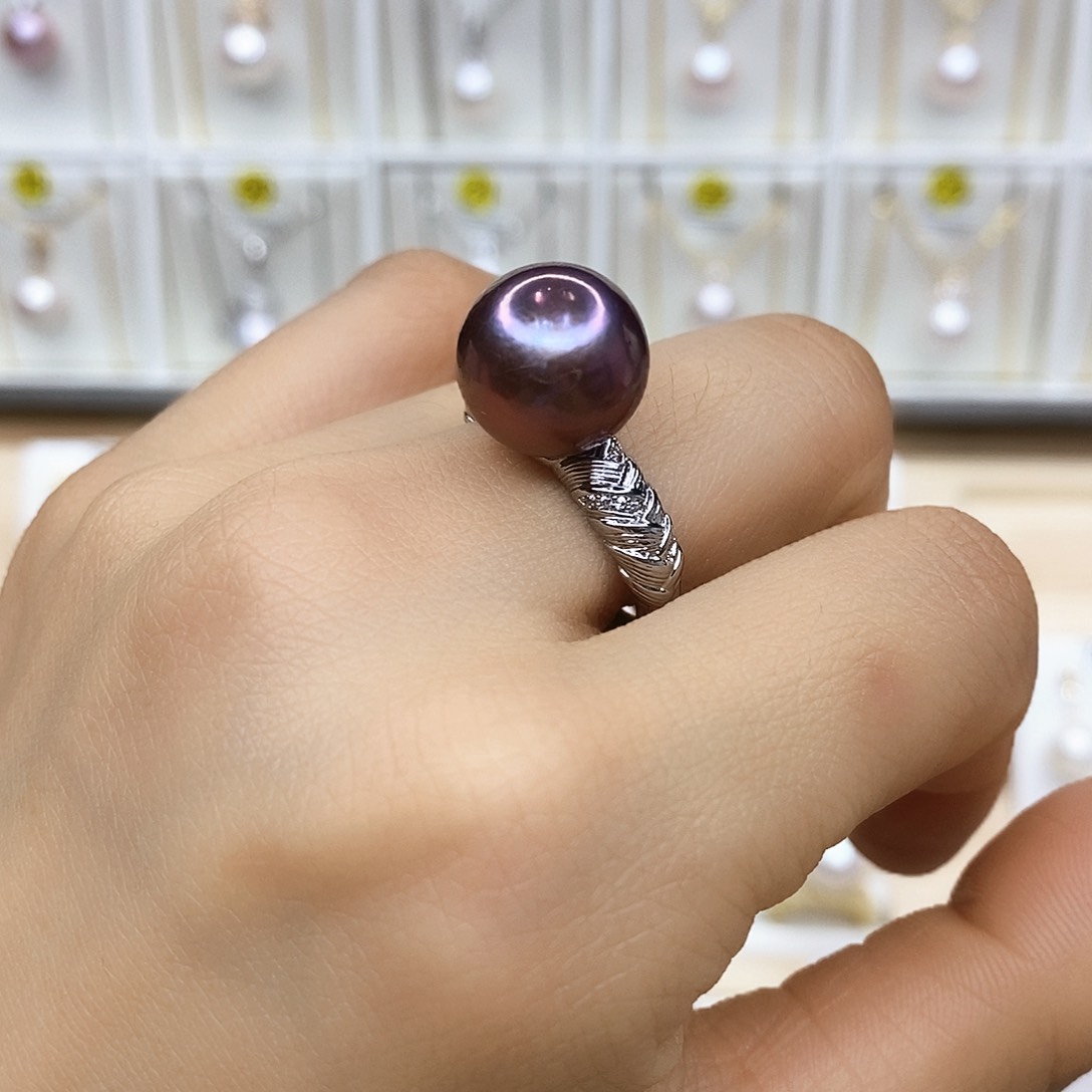 淡水珍珠颈饰合金