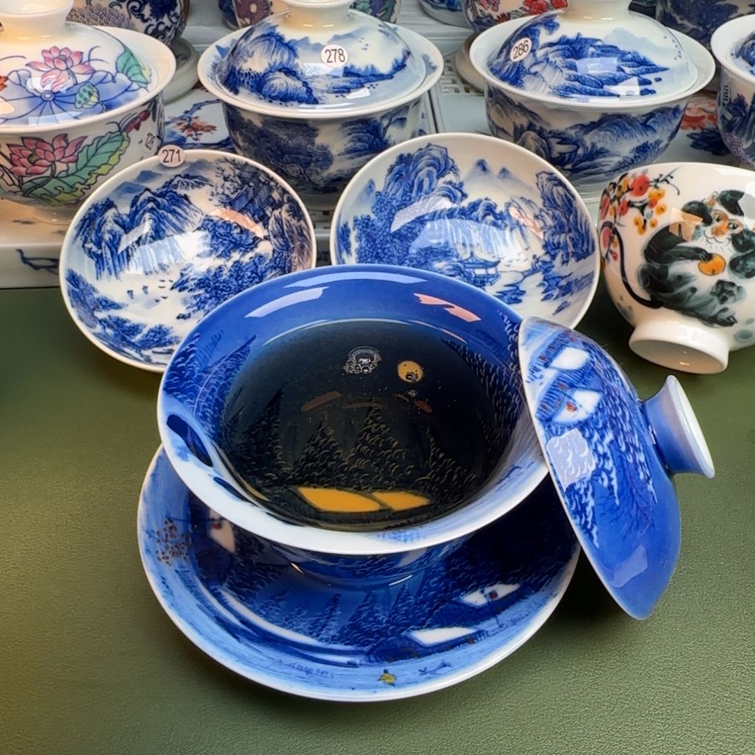 陶纯手工纯手绘茶具293