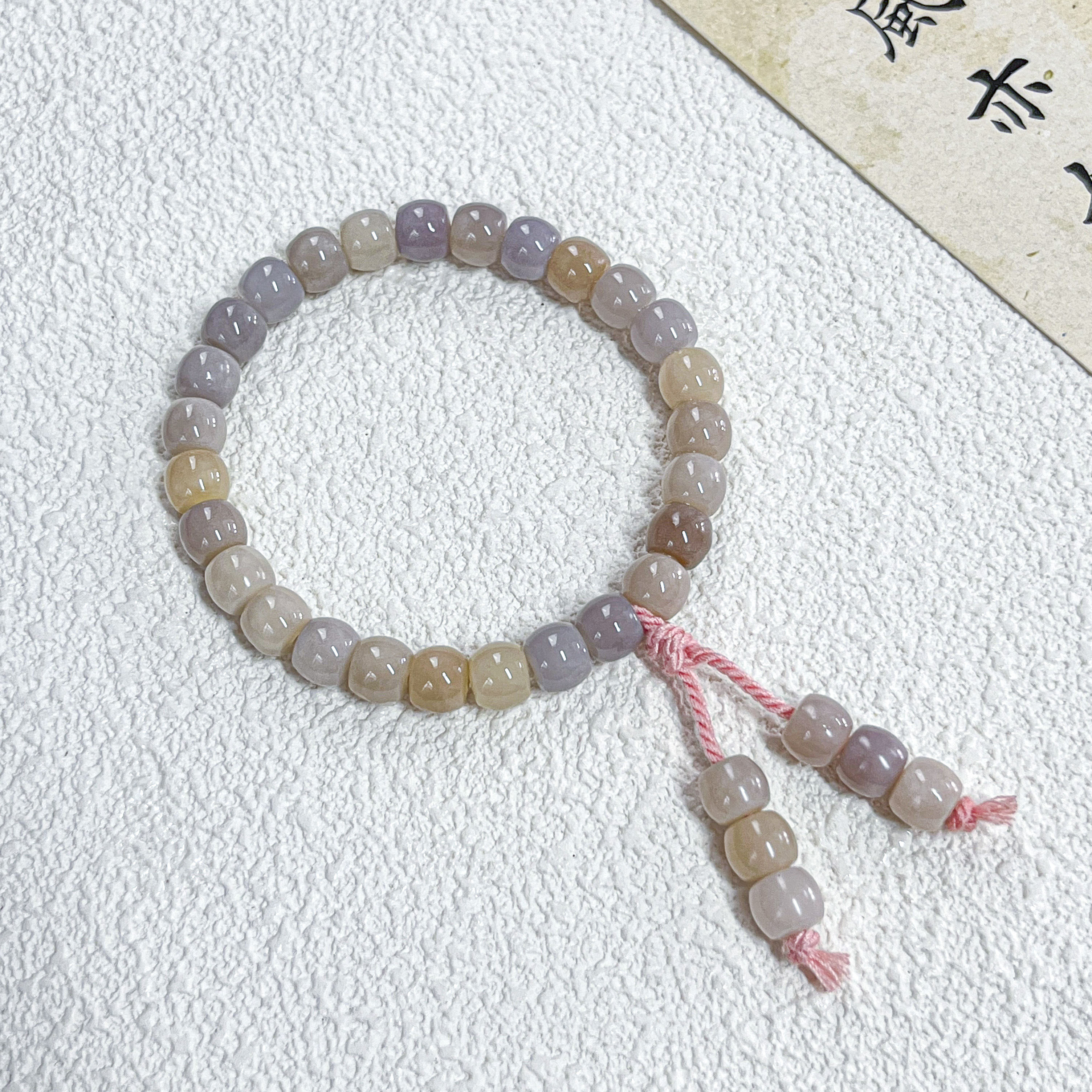 粉紫直鼓芙唯菩提手串    D-A766060