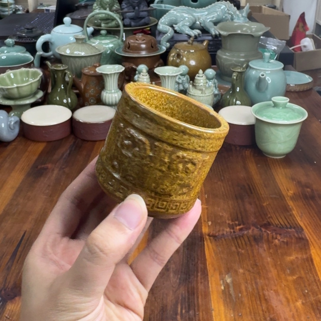 小仲青瓷茶器微瑕7135