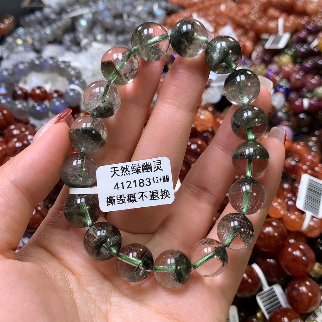 水晶手链未镶嵌，