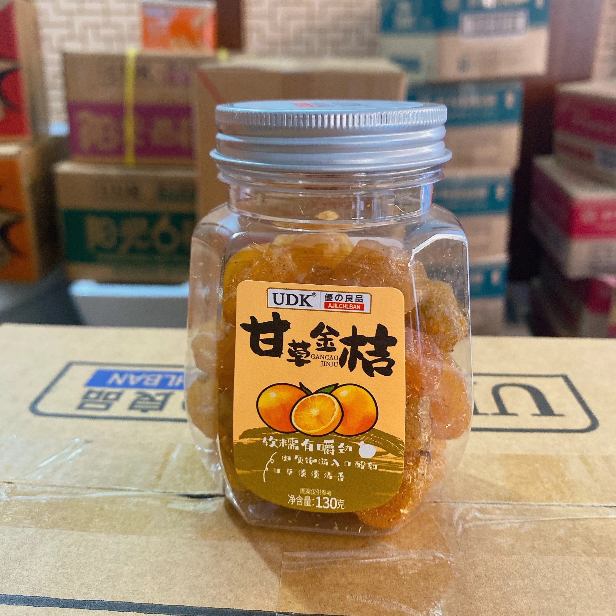 优之良品/UDK甘草金桔130g*6