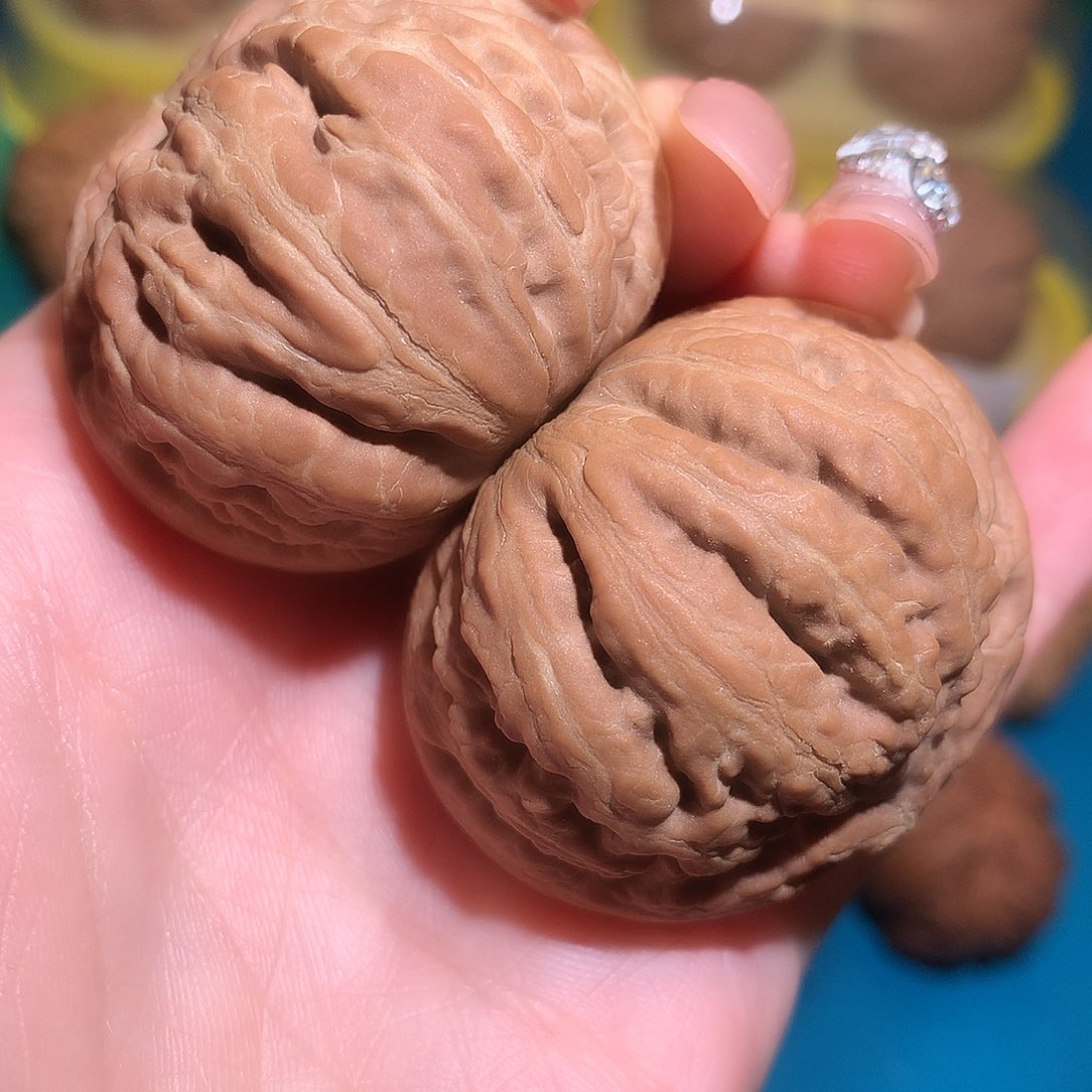 文玩核桃把件42全品闷尖霸王龙