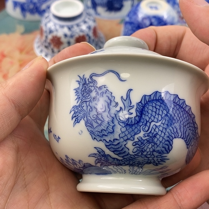 杯现代景德镇全手工全手绘茶具1688888