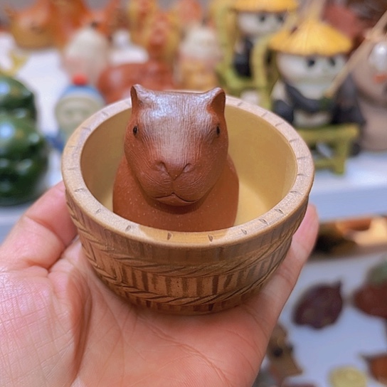 紫砂茶宠紫砂雕塑摆件