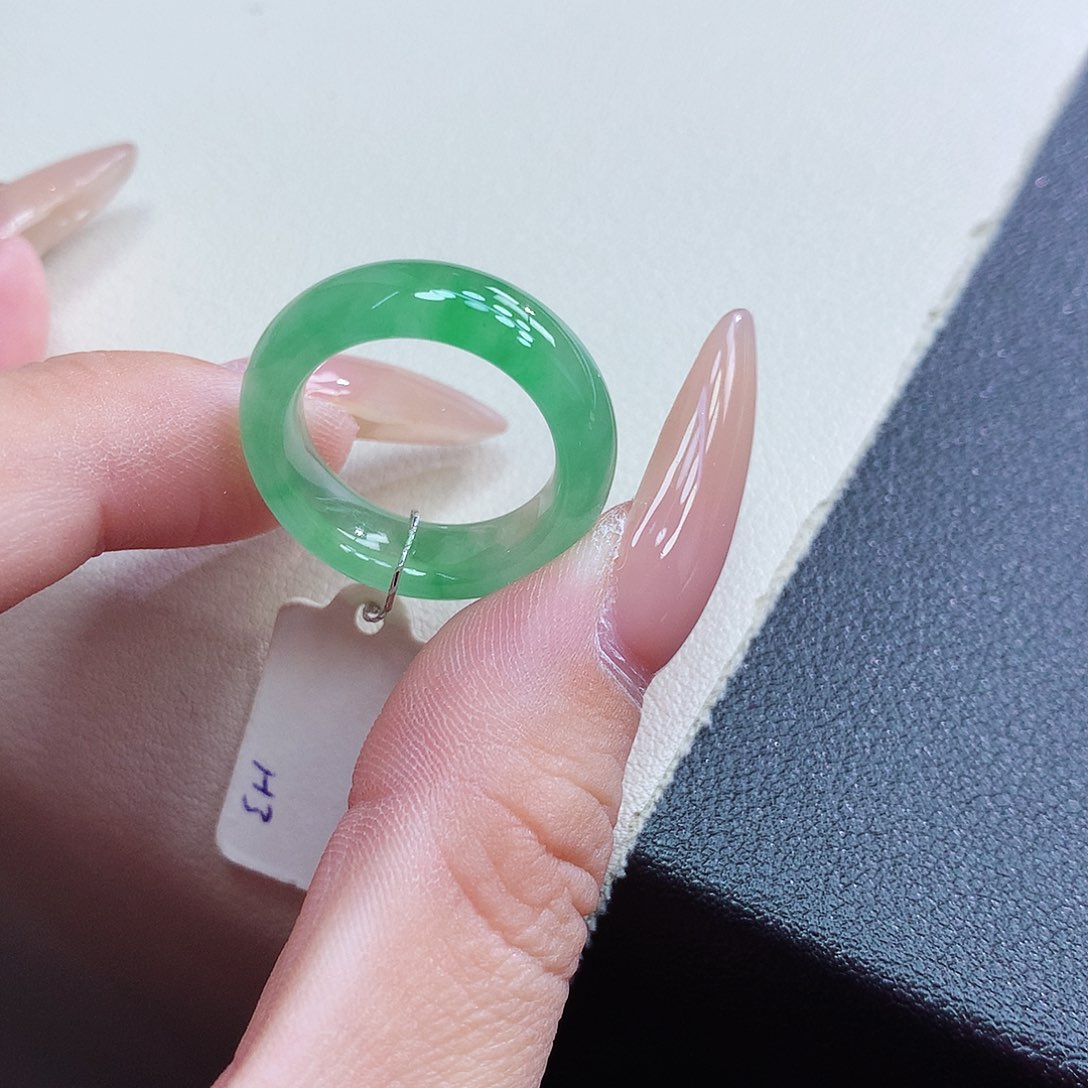 未镶嵌戒指翡翠11号