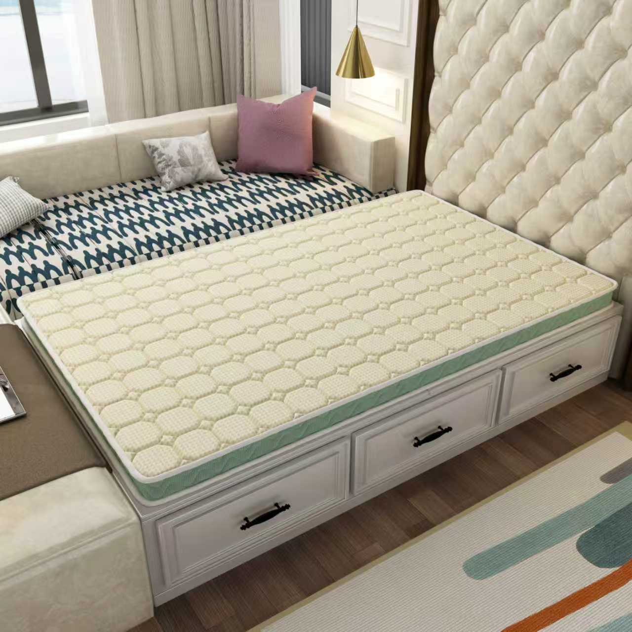 汉梦龙定制s型黄麻环保床垫偏硬家用儿童护脊榻榻米硬垫加厚专属