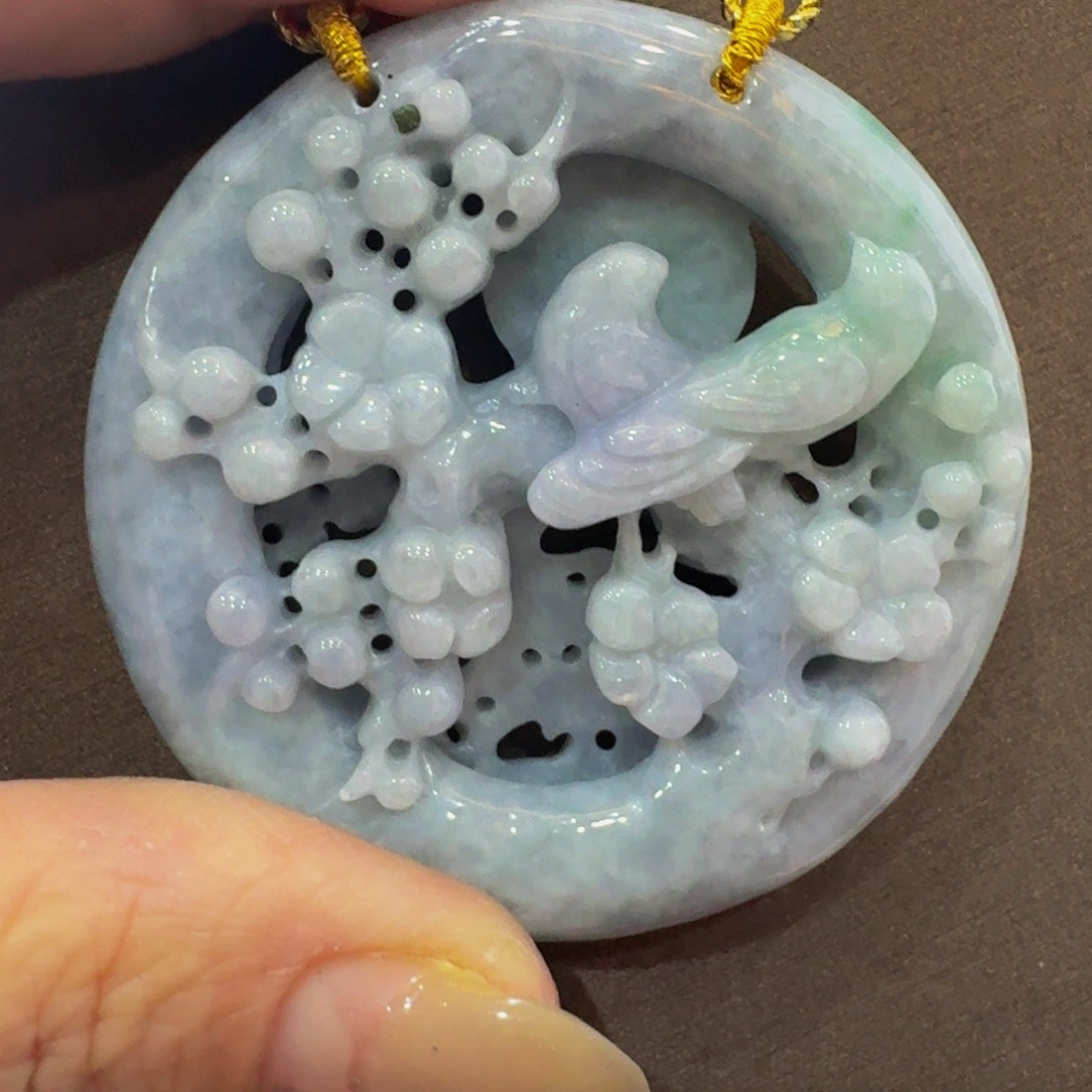 翡翠颈饰未镶嵌老坑