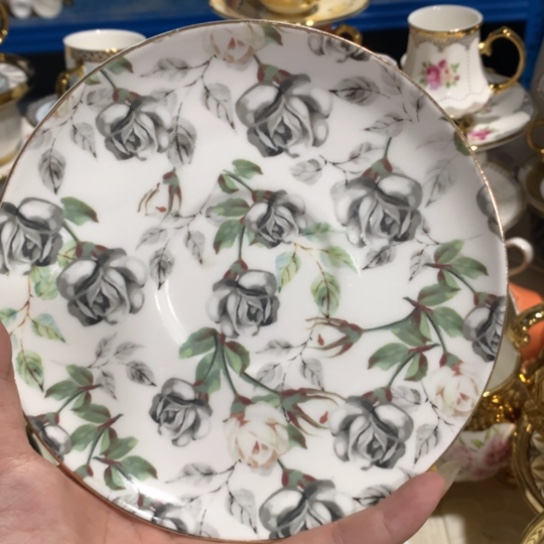 瓷片微瑕陶瓷处理介意请慎拍15厘米