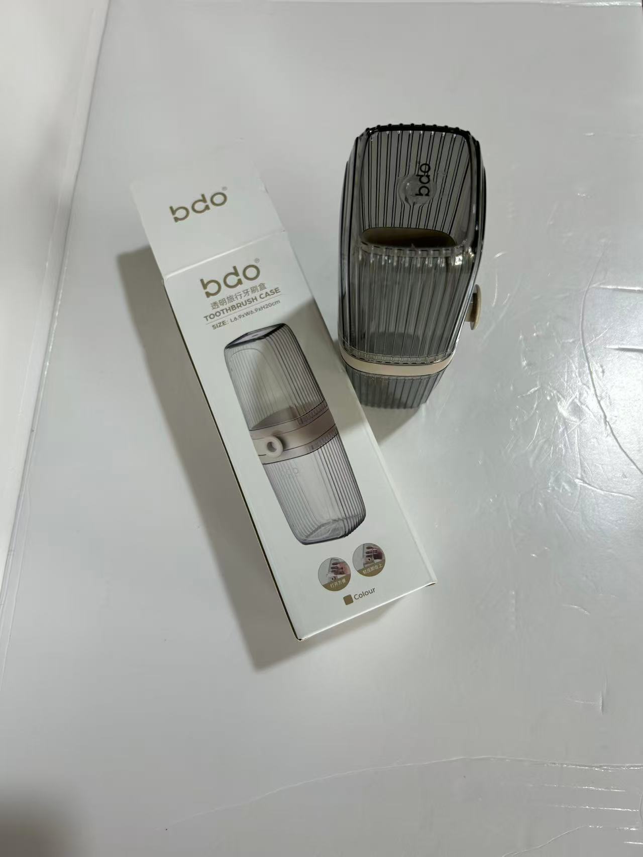 bdo/bdo（新疆包邮）透明旅行牙刷盒