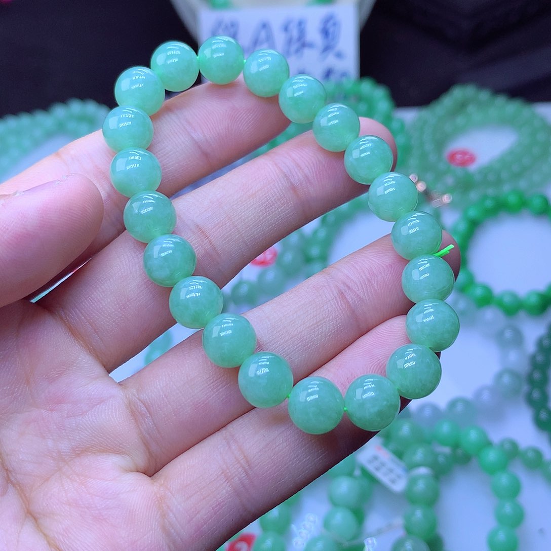 翡翠毛衣链未镶嵌卡8.8