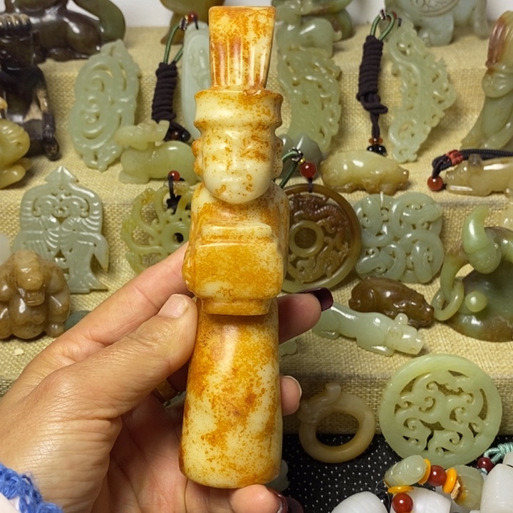 和田玉挂件未镶嵌