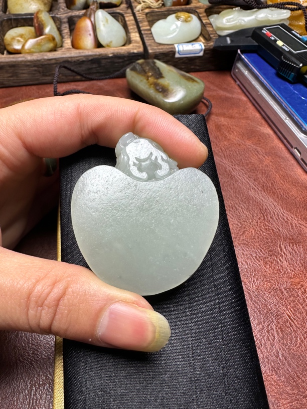 和田玉龙龟58克真皮