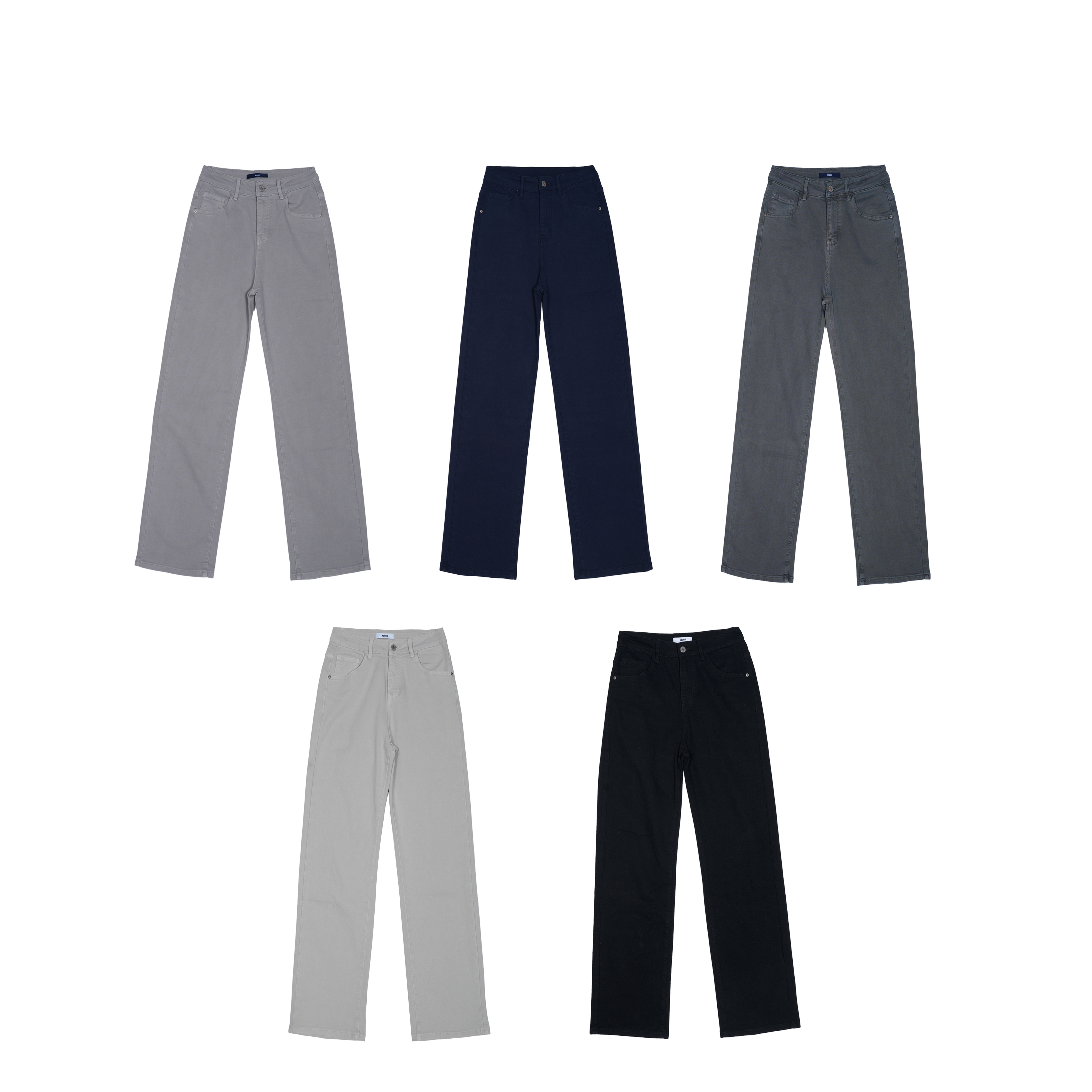 【木兰福利款】神裤高个子经典窄板高腰直筒爆款牛仔5892阔腿黑色