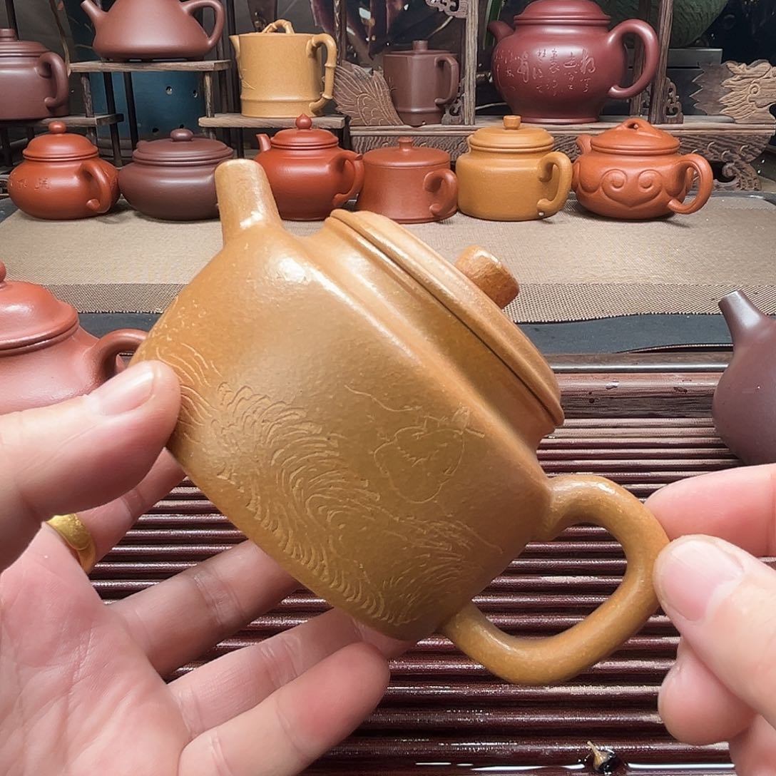 紫砂茶壶原矿紫砂