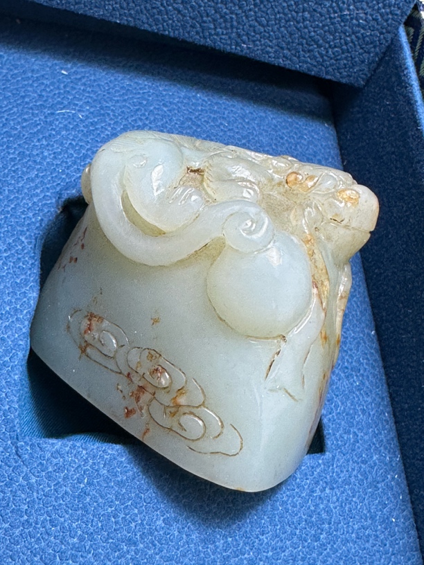 和田玉印章摆件吊坠