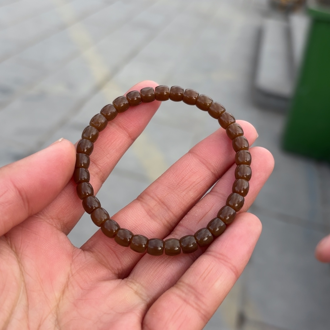 和田玉（糖玉）手链未镶嵌