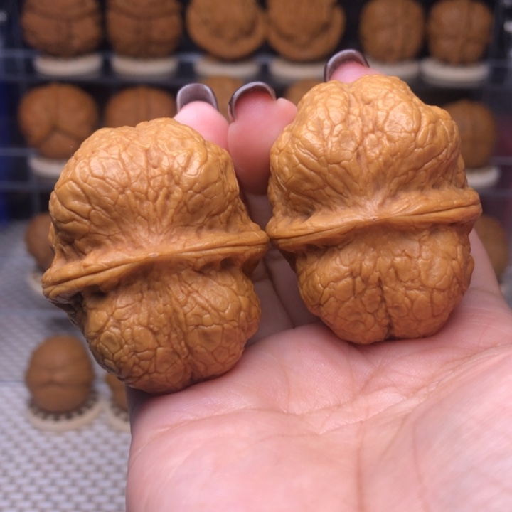 文玩核桃把件4号方尊46尺