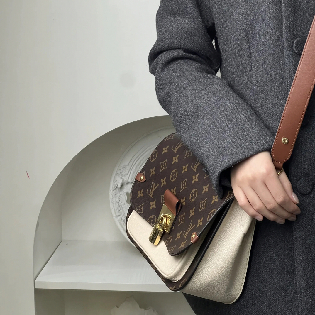 95新 LouisVuitton/路易威登 LV Vaugirard 老花邮差包/98新/优选