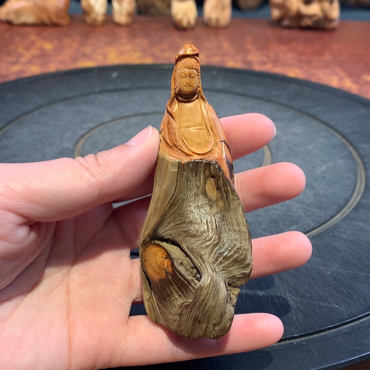 柏木（崖柏）根雕摆件