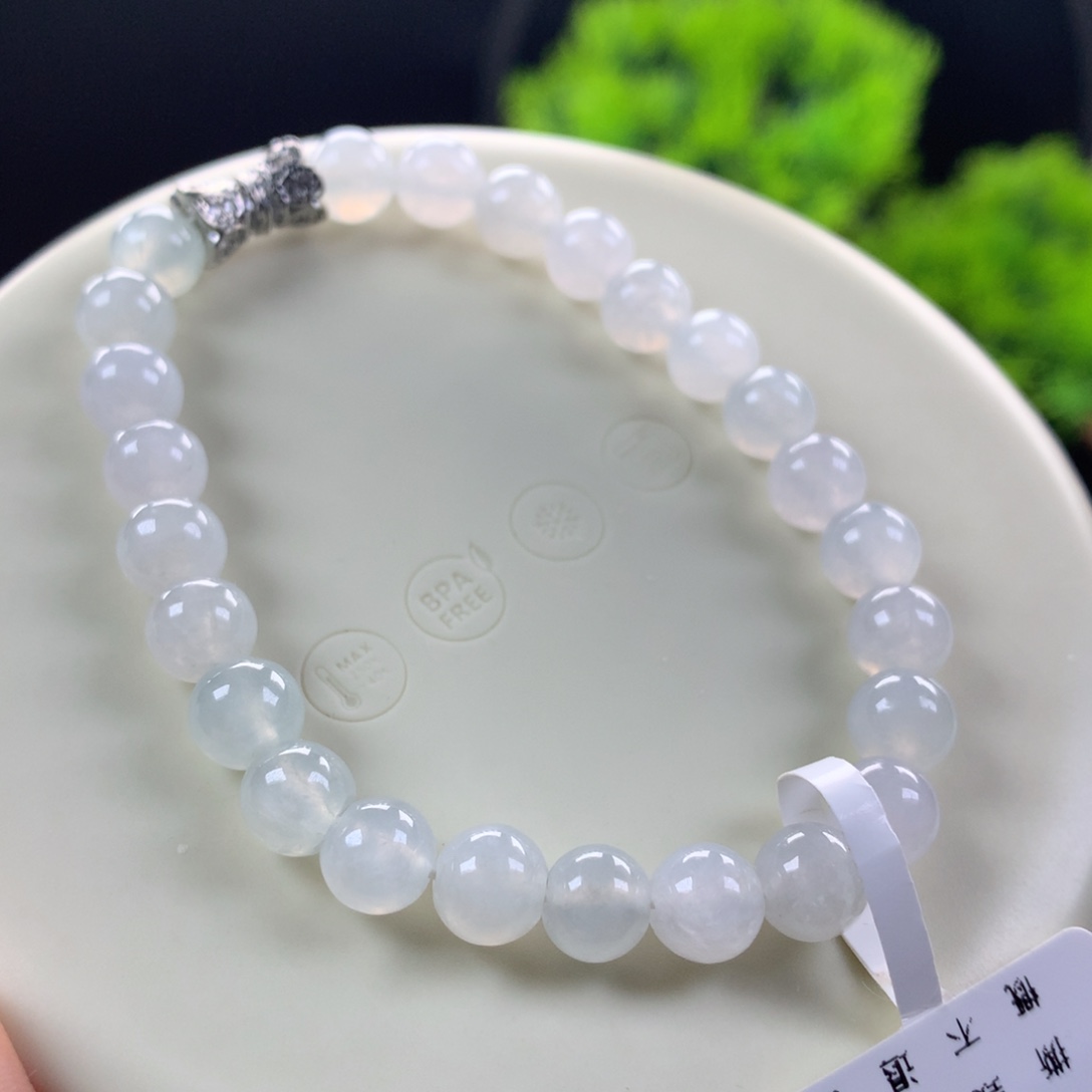 翡翠未镶嵌手链卡7