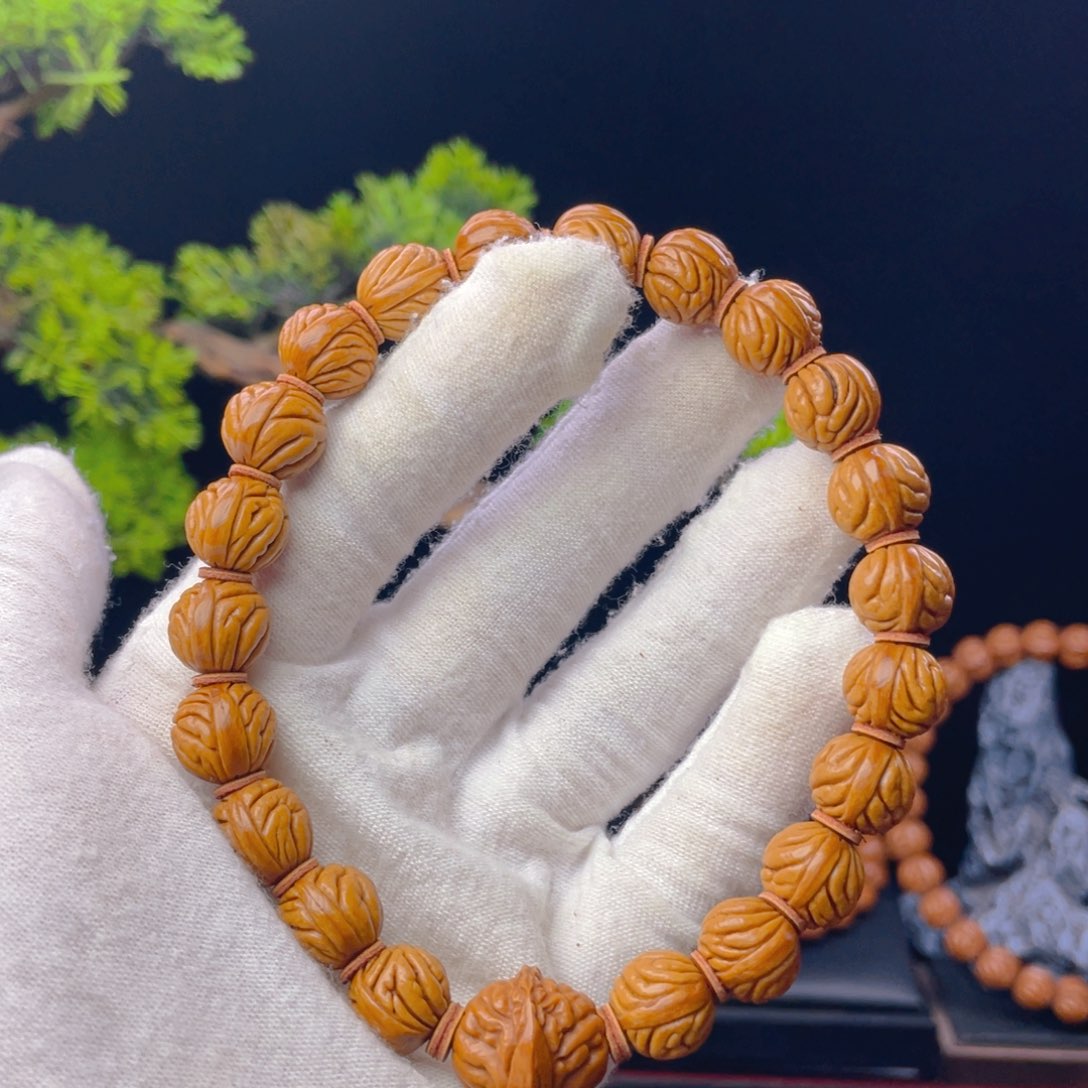 蛇***果桃核吊坠野生桃核