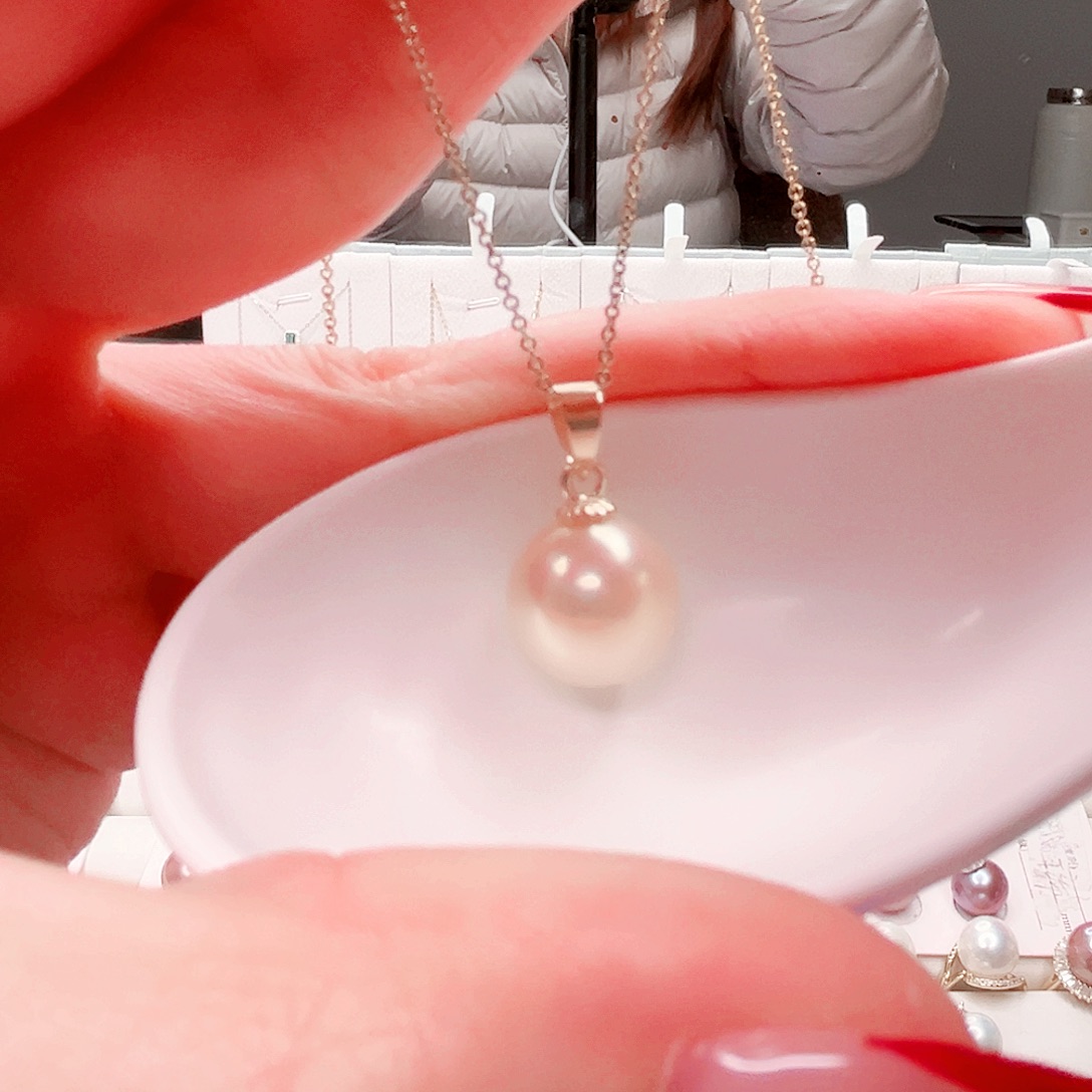 吊坠(赠链)淡水珍珠合金