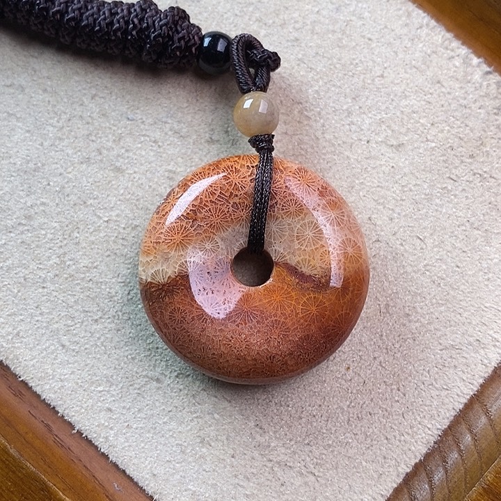 硅化玉吊坠(不含链)未镶嵌