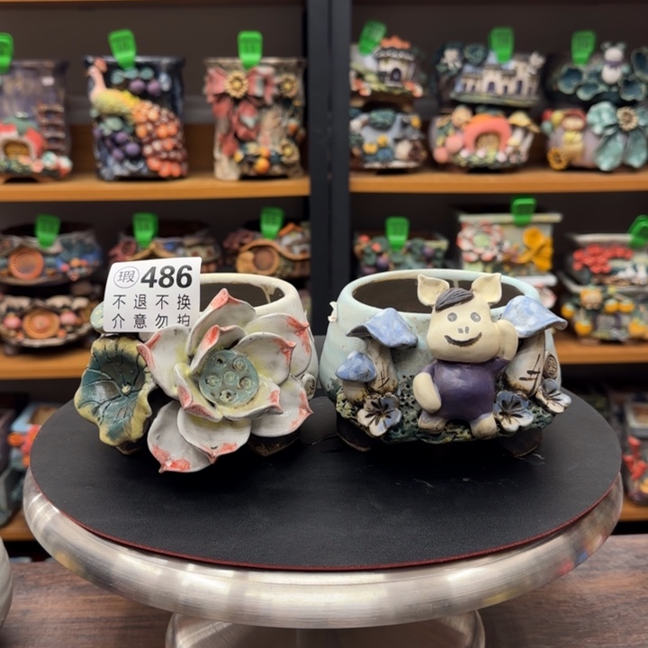 【闪购商品】粗陶手捏