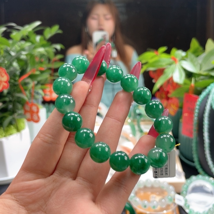 石英质玉手串未镶嵌