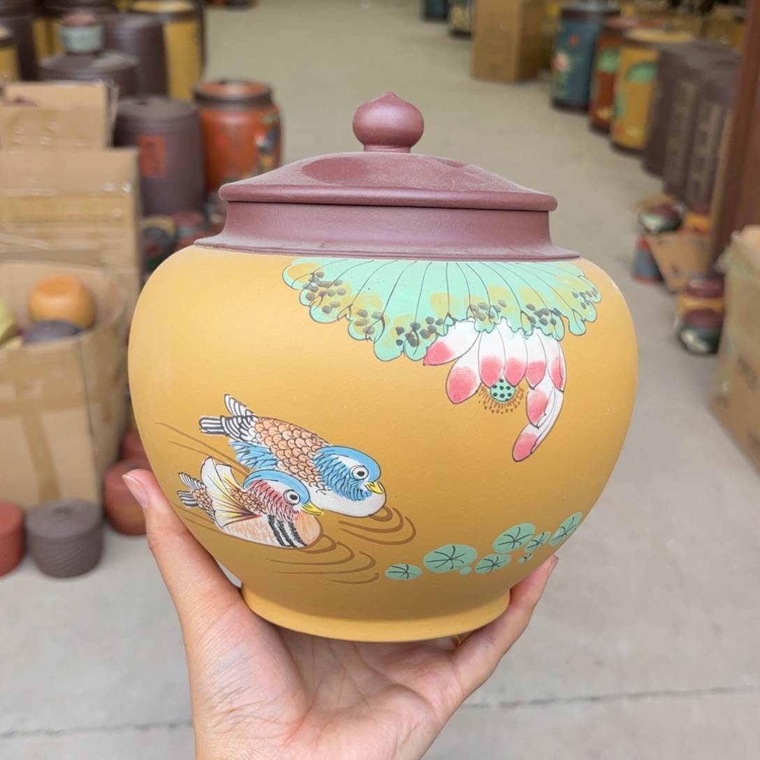 茶叶罐紫砂醒茶罐