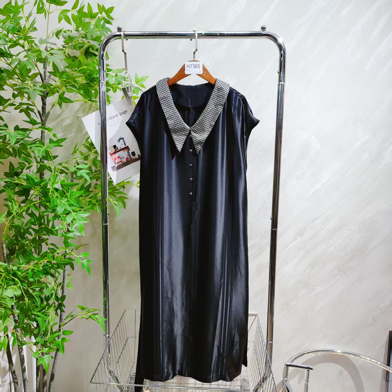 【H7365】女士气质轻奢百搭连衣裙