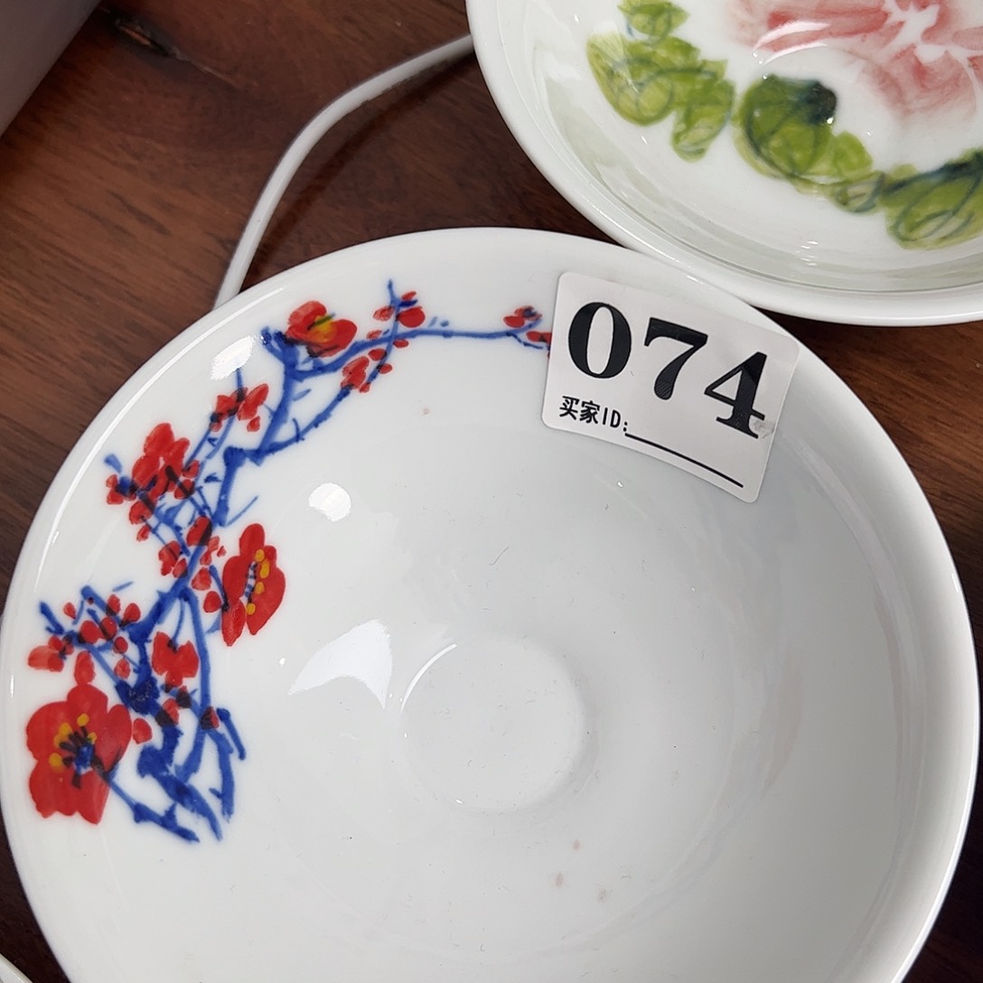 瓷片景德镇陶瓷手工手绘制作