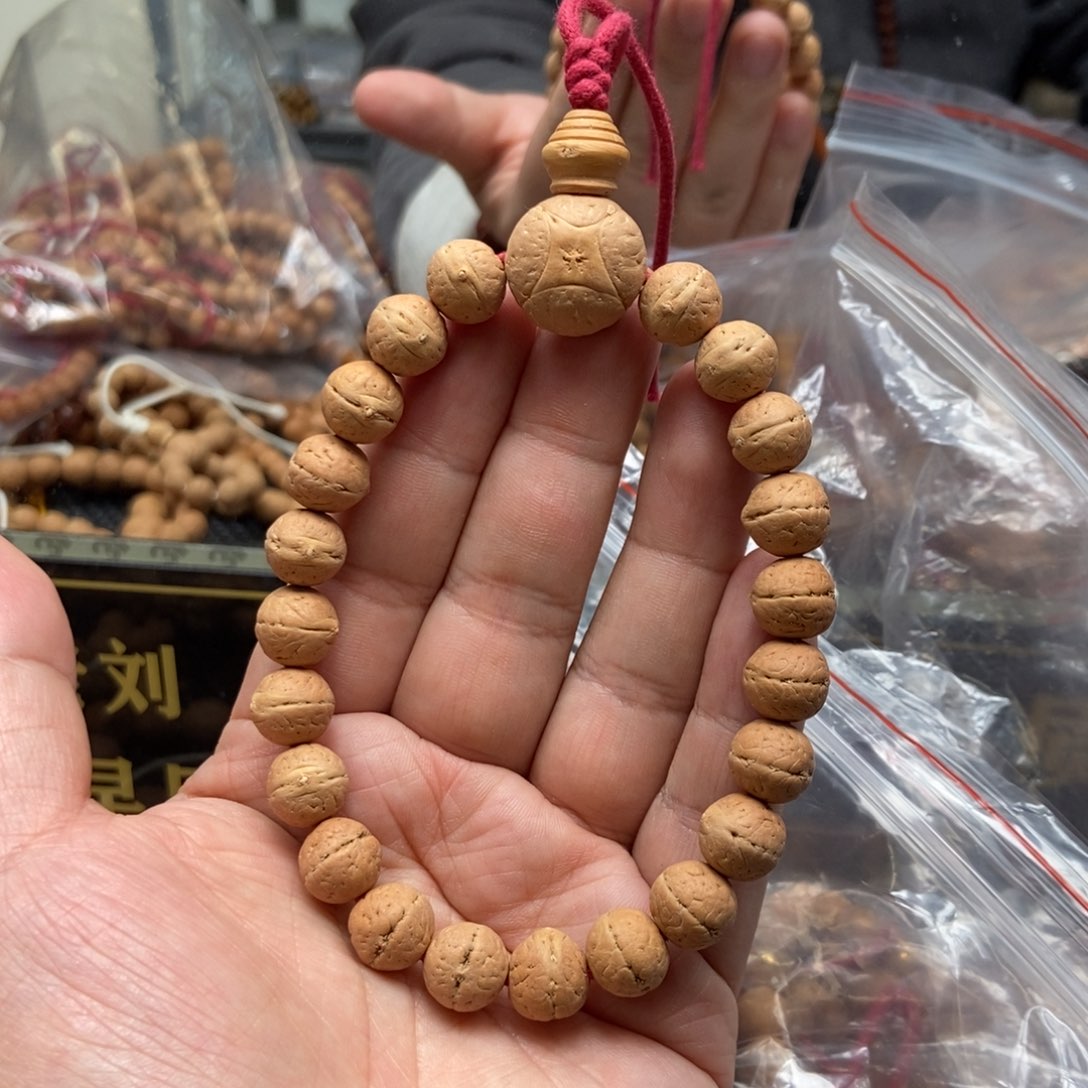 凤眼菩提手串11实心正圆手串