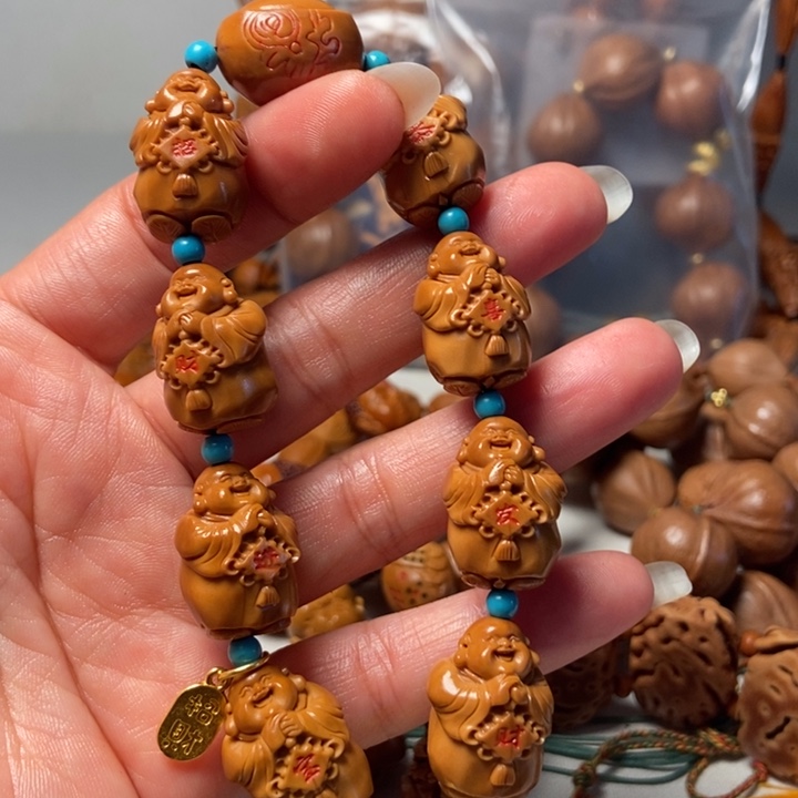 橄榄核手串/手链福弥勒