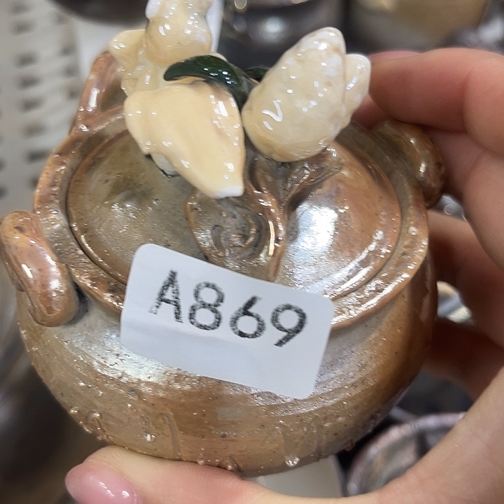 柴烧裸烧纯手工制作瑕疵不退不换