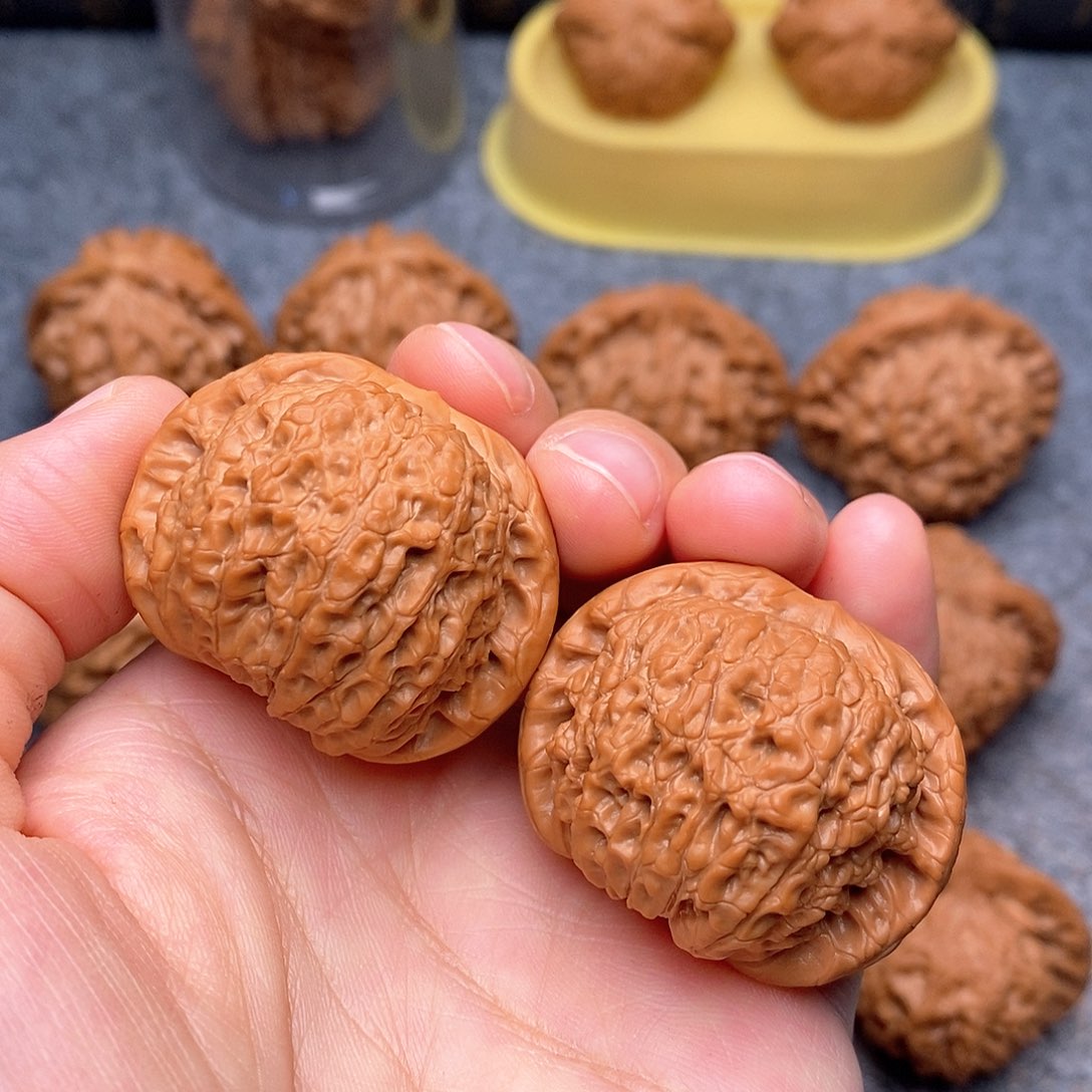 文玩核桃把件血麒麟38加精品