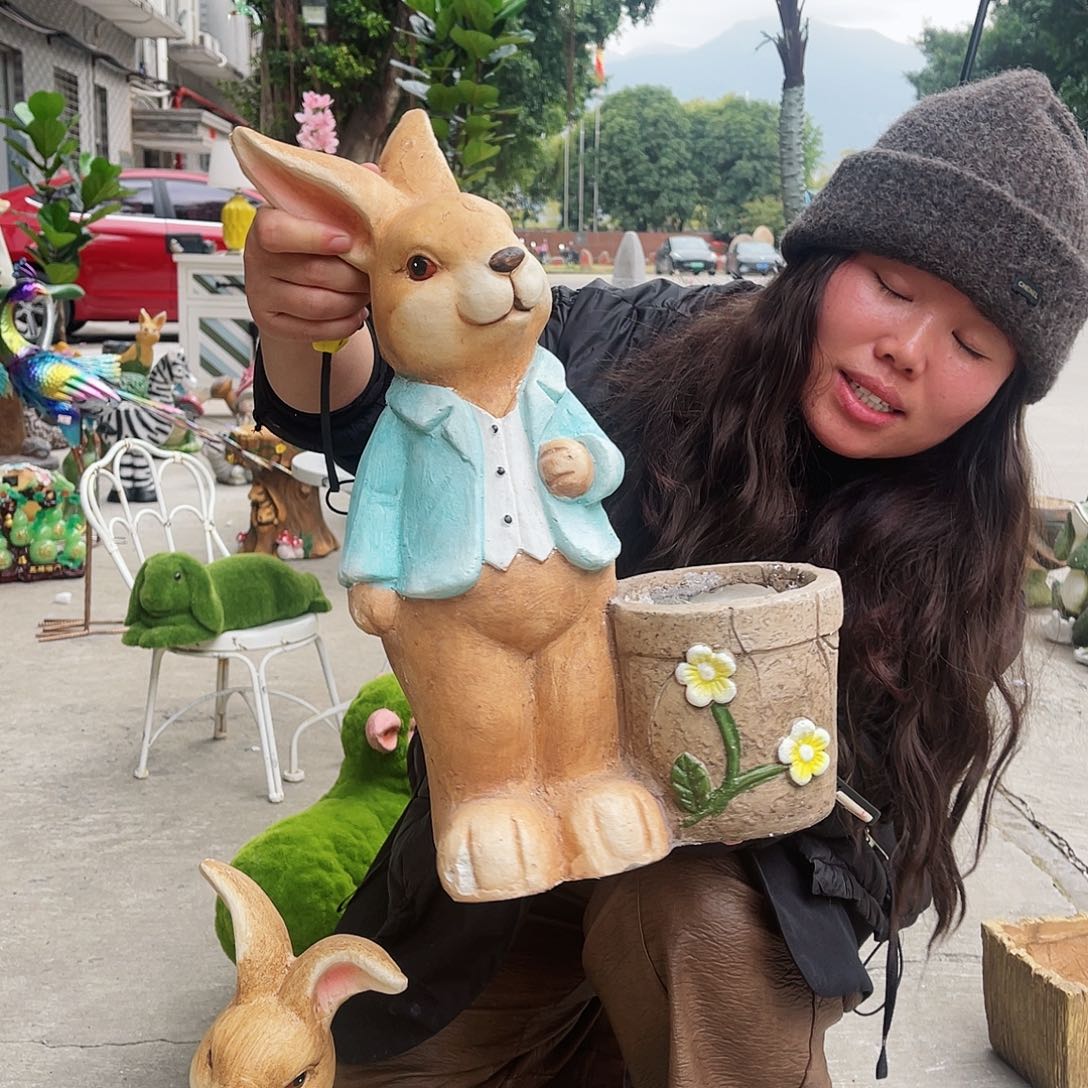 【闪购商品】无铅玻璃花园摆件&000&