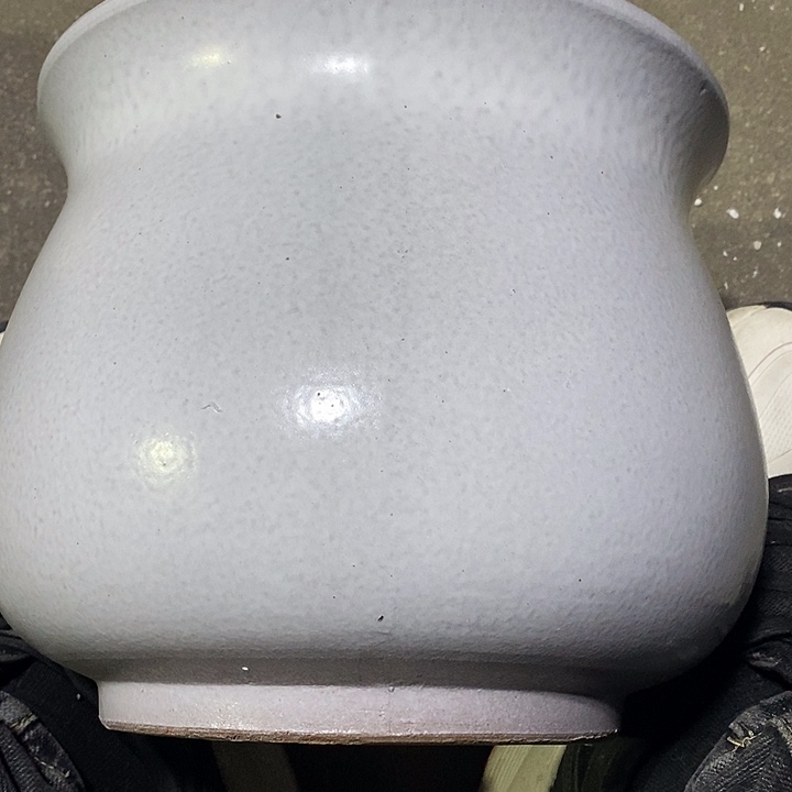 紫砂花盆高约22口约25