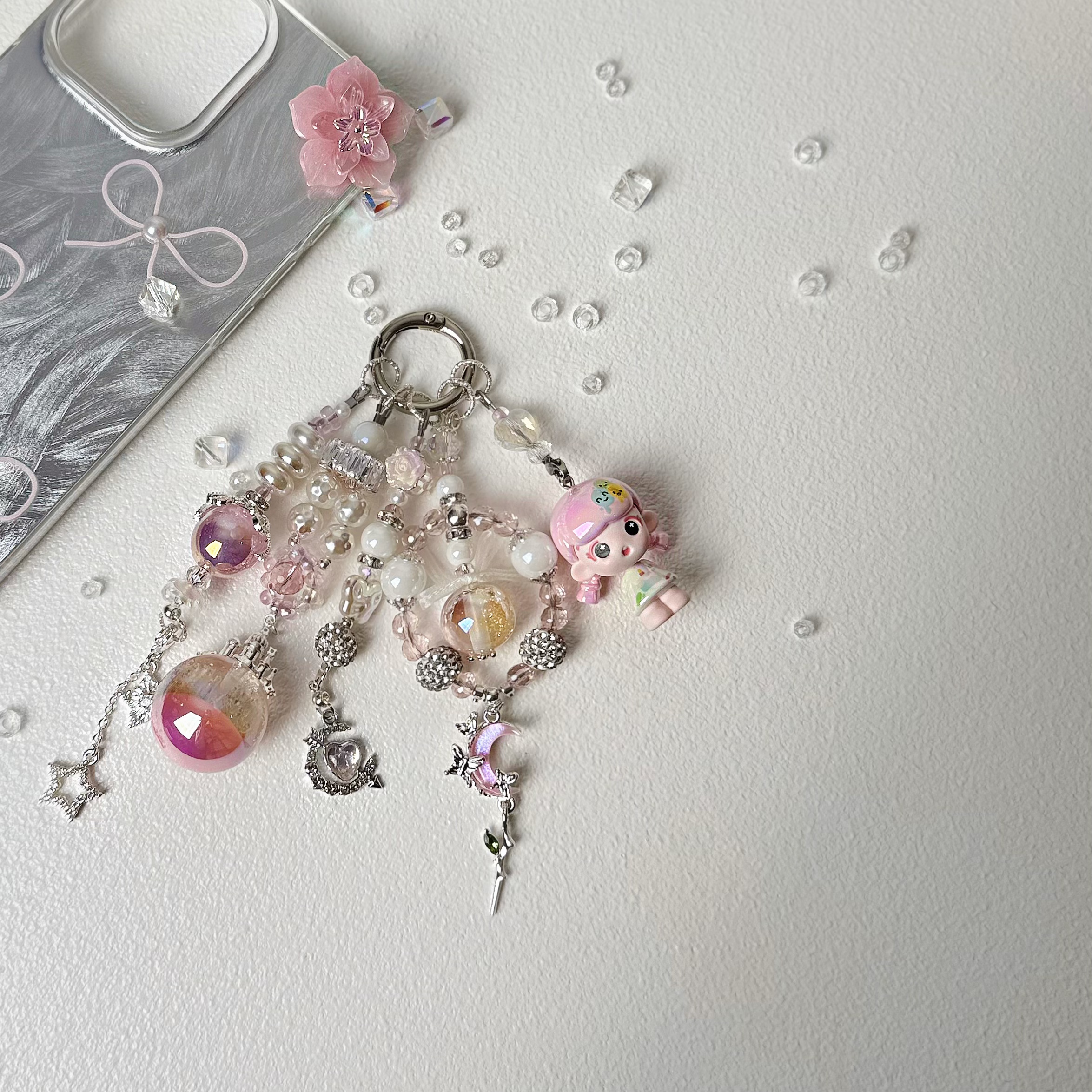 「甜宝补单专用」原创DIY手机链