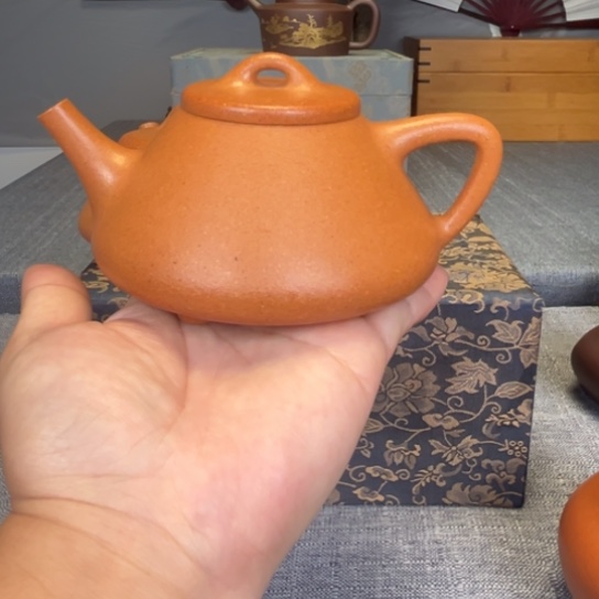 心***虎茶壶段泥宜兴紫砂