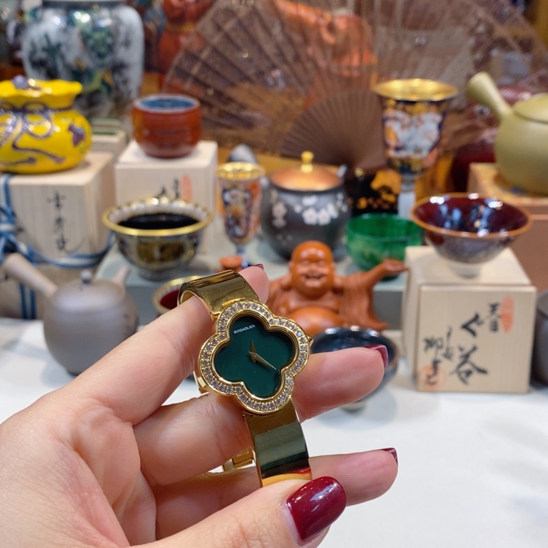 精钢小牛皮（革）精钢石英机芯