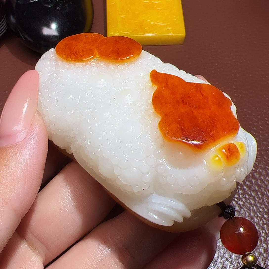 随***诗和田玉未镶嵌颈饰