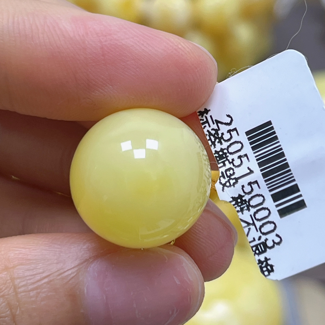 蜜之缘17.1mm.瑕.蜜之缘珠宝 天然琥珀蜜蜡