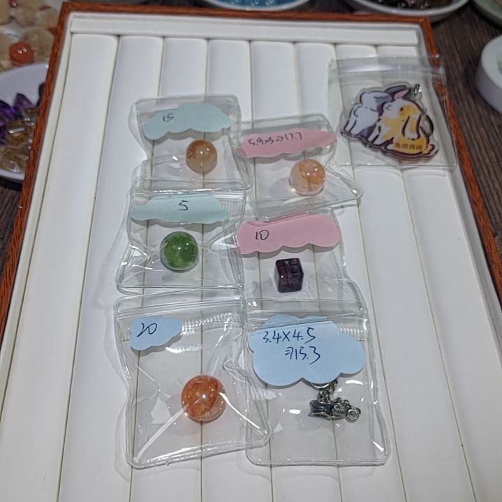 未镶嵌水晶珠宝半成品