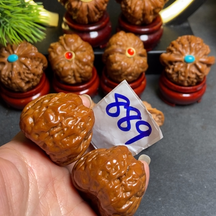 文玩核桃把件37蛤蟆889