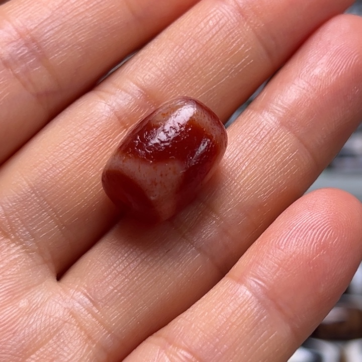 折***丝玛瑙/玉髓未镶嵌颈饰