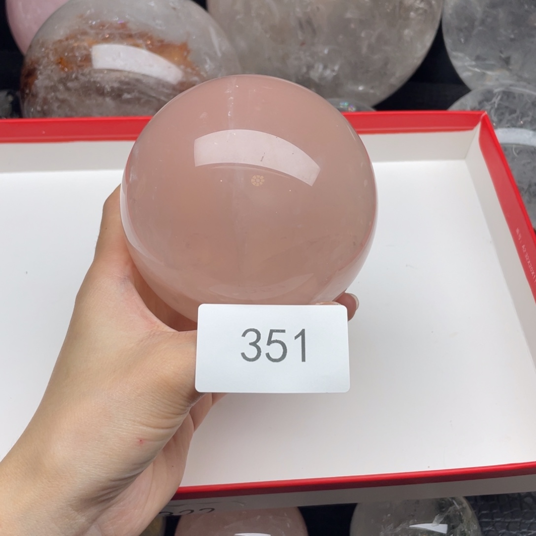李***狮未镶嵌摆件水晶351 9.7CM