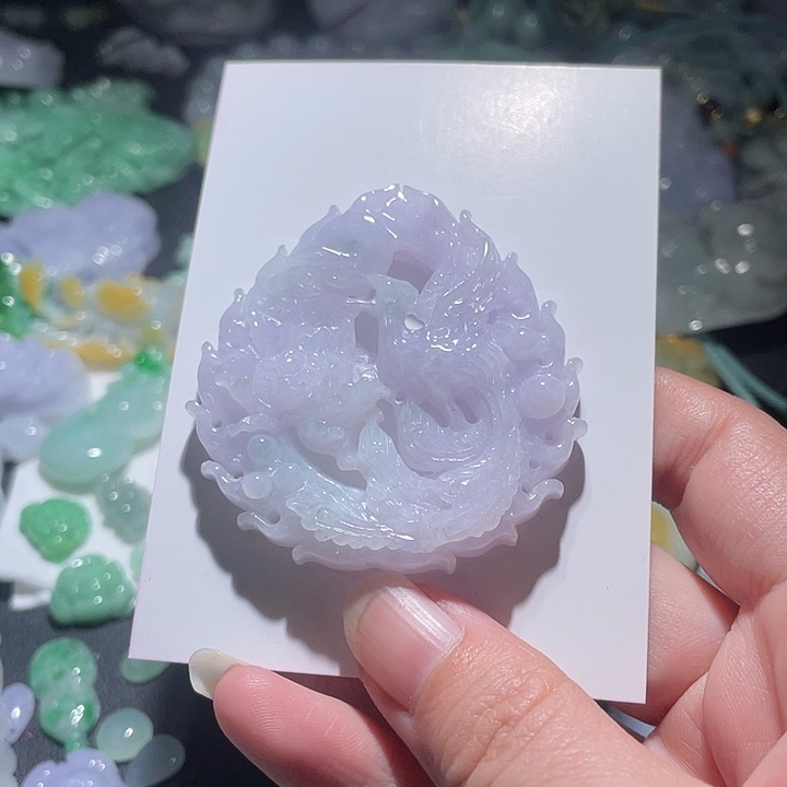 颈饰未镶嵌翡翠天